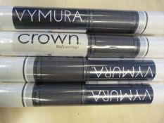 *4 Rolls of Vineura/Crown Ebony Synergy Stripe Wal