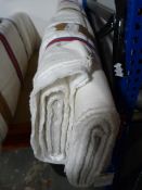 2 Rolls of White Fabric