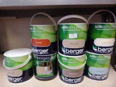 *7x 2.5L of Berger Silk Emulsion