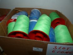 ~18 Cones of Assorted Thread