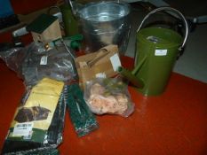 *Garden Accessories Including Bucket, Watering Can
