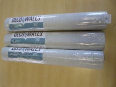 *3 Rolls of Deco for Walls Intuition Wallpaper (5.