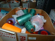 ~20 Cones of Assorted Thread