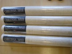 *4 Rolls of Christiana Masi Wallpaper (10.05m x 0.