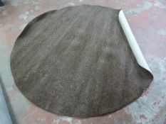 Brown Rug ~200cm diameter