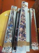 ~250 Assorted 100% Silk Ties