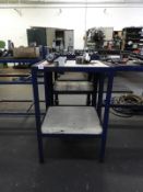 *Two Tier Shelving Unit