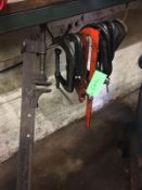 *8 Clamps / G Clamps plus 1 5ft Sash Clamp