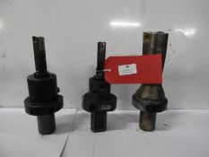 *Three CNC Tooling Heads with 40mm Shafts to Suit Colchester Tornado Lathe
