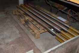 *Four Prefabricated Roller Conveyor Shafts