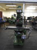 *Europa Miltech 2000VS Milling Machine, Serial No: 971684