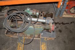 *Pallet Containing Electric Motor & Gearbox, Collection Hopper and Delivery Flange