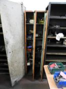 *Twin Locker Containing Various Drill Bits, Bearing Holders, etc.