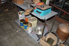 Stainless Steel Preparation Table 140x59cm