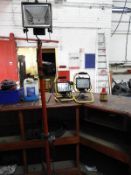 *Three Halogen Work Lamps