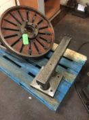 *700mm Dis Face Plate Plus Homemade Boring Attachment