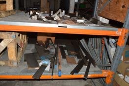 *Assorted Lengths of Mild Steel on Two Shelves