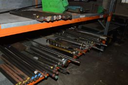 *Contents of Rack to Include Assorted Mild Steel, and Non-Ferrous Bar