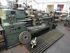 *Tos SN50B Gap Bed Centre Lathe with Three and Four Jaw Chucks, Faceplate, and Steady - 12