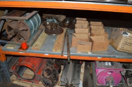 *Contents of Shelf to Include Centrifugal Blower,, Assorted Stainless Components, etc.