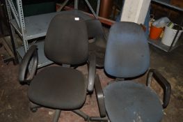*Three Office Chairs