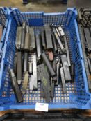 *Box Containing Assorted Lathe Tooling