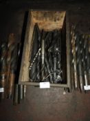 *Box Containing Assorted Morse Taper Drill Bits