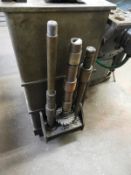 *Three Horizontal Milling Shafts