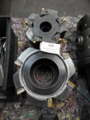 *Two Milling Machine Cutting Heads