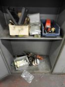 *The Remaining Contents of Cabinet to Include Split Pins, D Bearing Tools, etc.