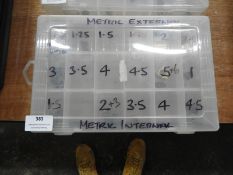 *Box Containing Metric Carbide Thread Tips