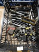 *Box Containing Assorted Lathe Tooling