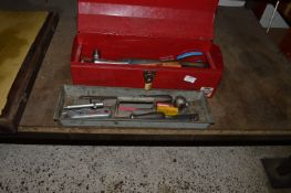 *Engineers Toolbox Containing Various Hand Tools