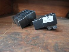 *Set of Three Vice Chuck Jaws to Suit Colchester Lathe