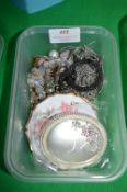 Costume Jewellery Necklaces, and Compacts