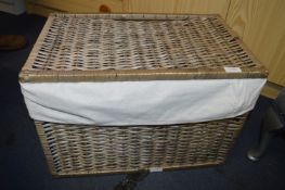Wicker Laundry Basket (AF)