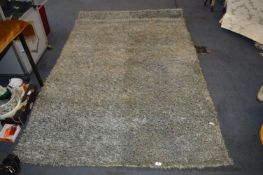 Grey Shaggy Rug 6x8ft