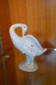 Lladro Figure of a Goose Preening