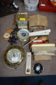 Barometers, Carriage Clock, etc.