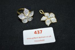 925 Sterling Silver Ring and Pendant