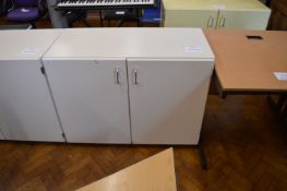 *Double Door School Cupboard (cream)