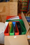 *Box of Lever Arch Folders (mixed colours)