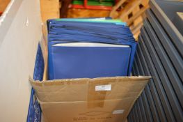 *Box of Plastic Work Wallets