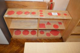 *Open Front Side-by-Side Bookcase