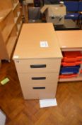 *Standalone Three Drawer Pedestal Unit