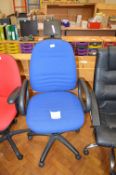 *Operators Gas Lift Swivel Chair (blue)