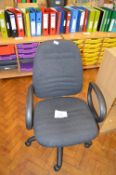 *Operators Gas Lift Chair with Arms