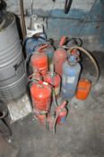 Assorted Fire Extinguishers