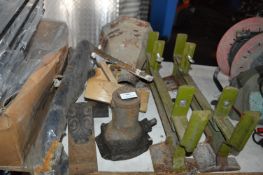 Cast Iron Rain Hopper, Vintage Jack, Two Cast Iron