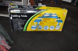 Black Spare Folding Picnic Table